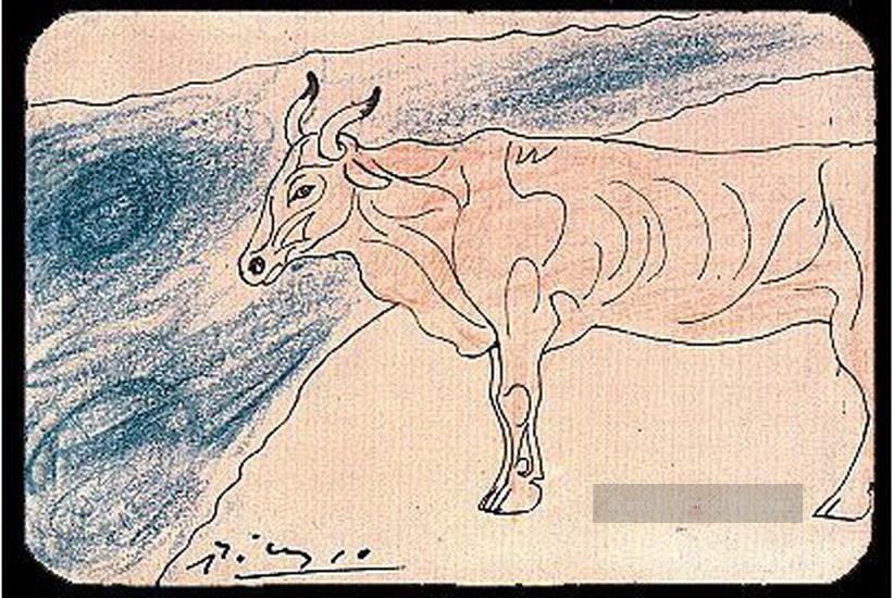 Bull 1906 kubist Pablo Picasso Ölgemälde